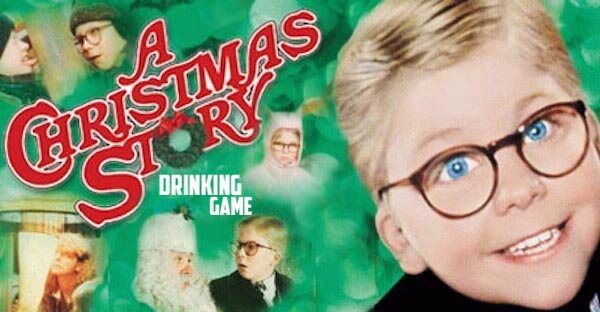 A Christmas story drinking game